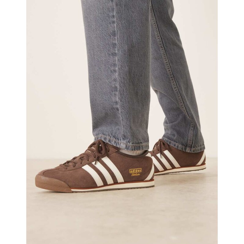 adidas Originals Italia 70s in brown and off white