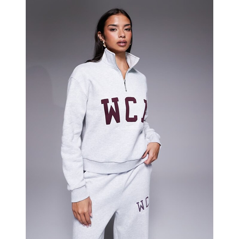 ASOS Weekend Collective Weekend Collective co-ord half zip with 110556261