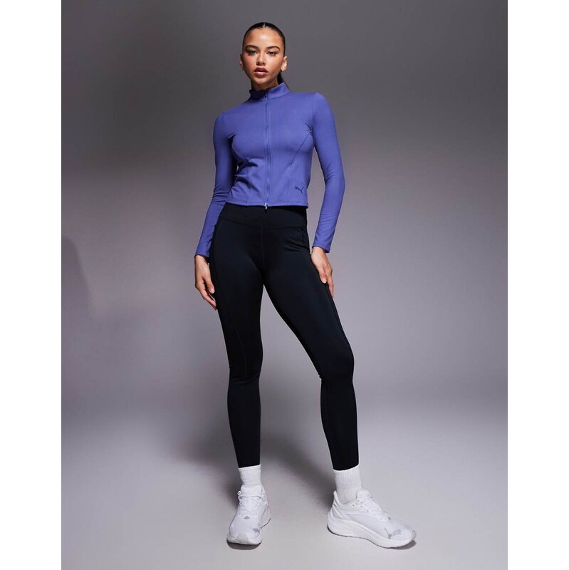 Puma Train full-zip top in blue