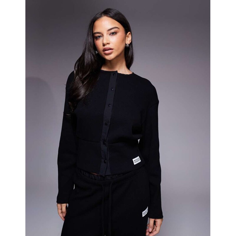 ASOS Weekend Collective Weekend Collective co-ord cinched waist waffle 115515497