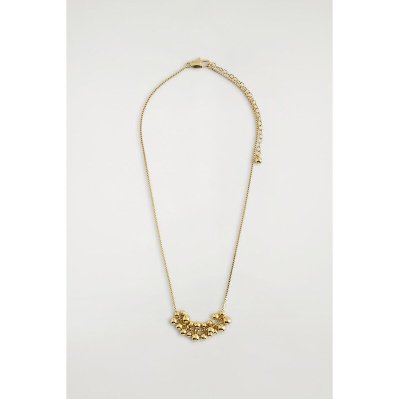 H&M - CLUSTER NECKLACE - zlatá 110556974