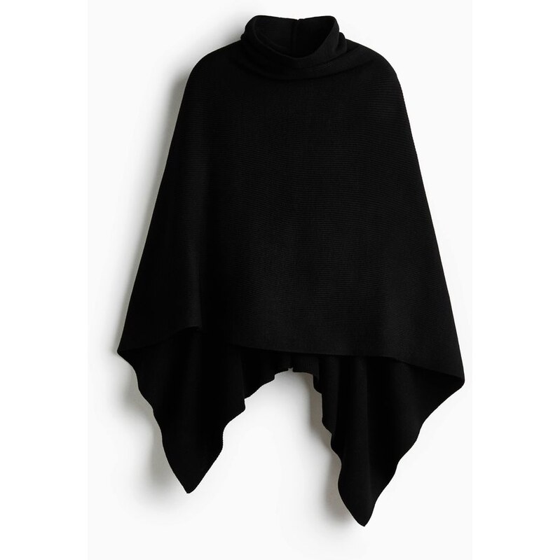 H&M - Pelerínas rolákem - černá 109793186