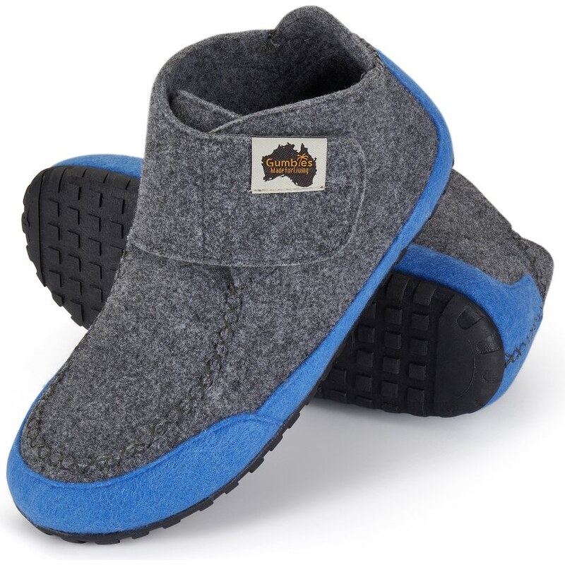 Gumbies Boty Quokka Grey & Blue