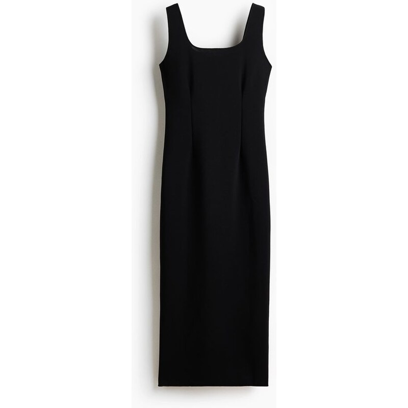 H&M - Šaty se záševky. - Černá