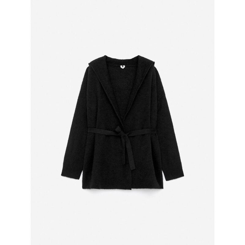 H&M - Kardigan z alpaky a vlny - černá 110558734