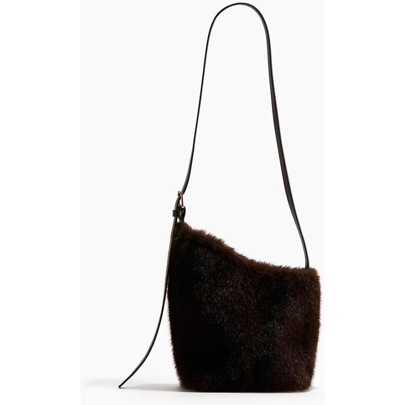 H&M - Kabelka crossbody - Tmavě Hnědá