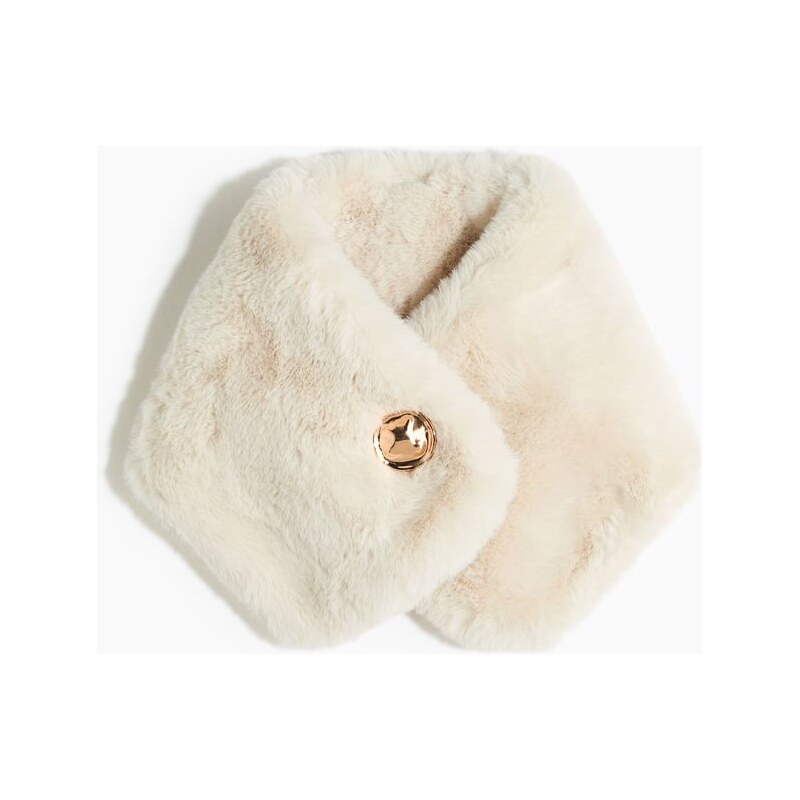 H&M - Šálas knoflíkem - Světle Béžová