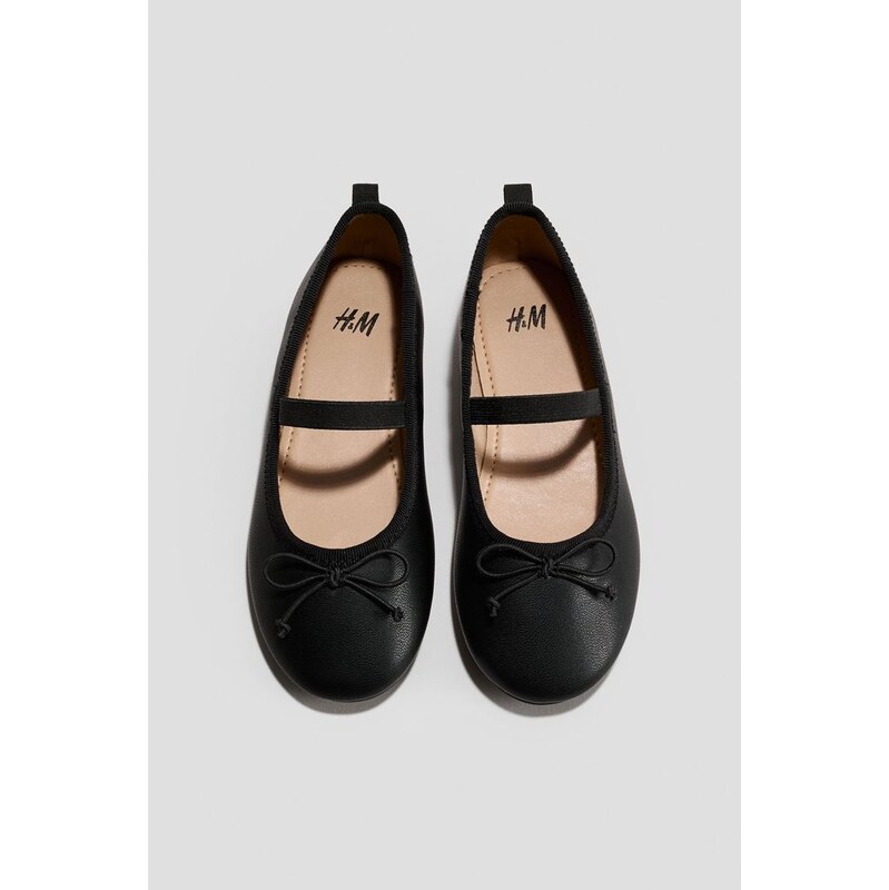 H&M - Balerínky - černá 108136452