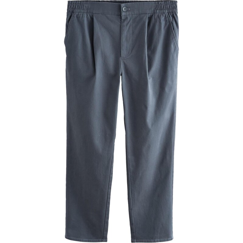Next Chino kalhoty kouřově modrá