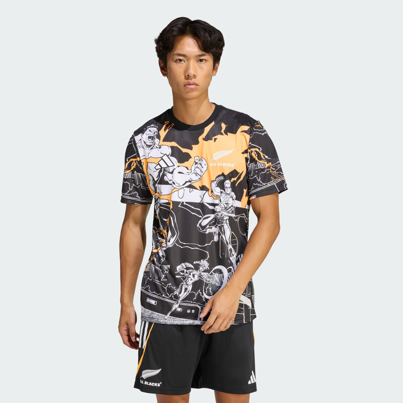 Adidas DRES ALL BLACKS MARVEL CAPTAINS RUN