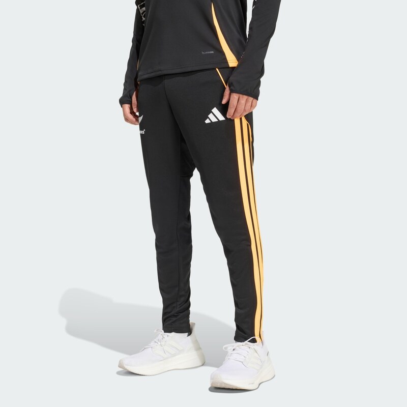 Adidas TRÉNINKOVÉ KALHOTY ALL BLACKS MARVEL