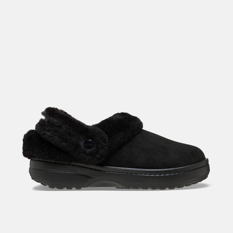 Crocs Classic Unfurgettable Sueded Clog Black