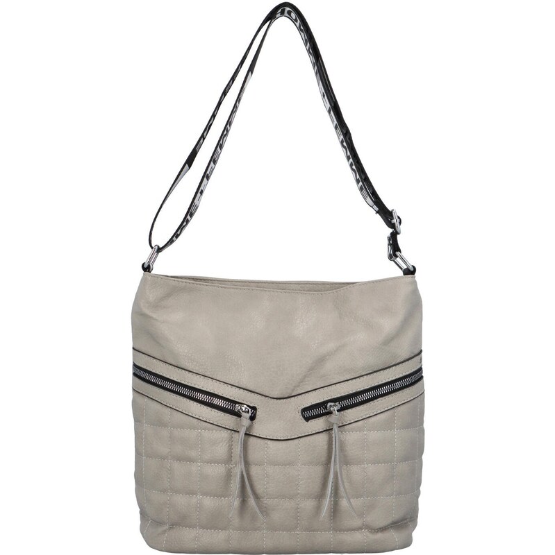 NEW BERRY Dámská koženková crossbody taška s výrazným prošíváním, 110583122