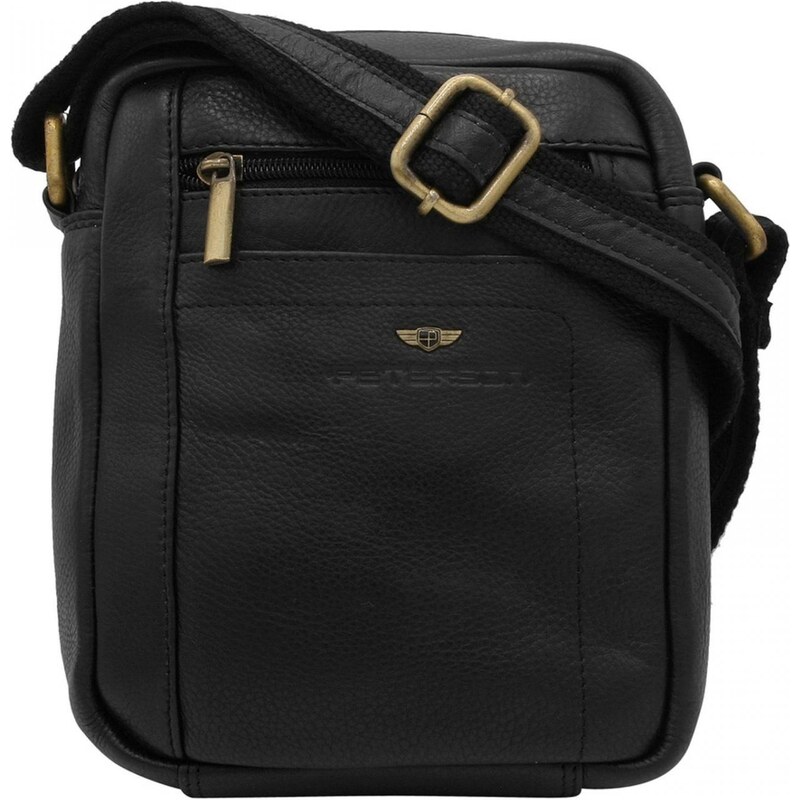 Stylová pánská crossbody Peterson Simass, černá