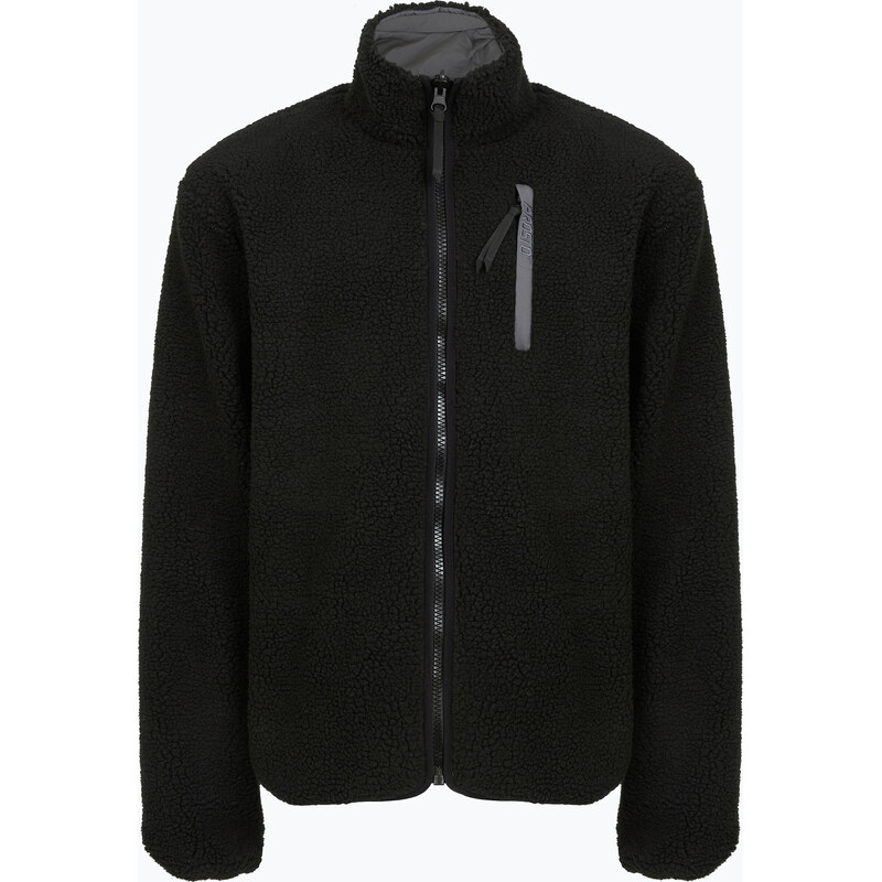 Pánská bunda PROSTO Reverse Sherpa black