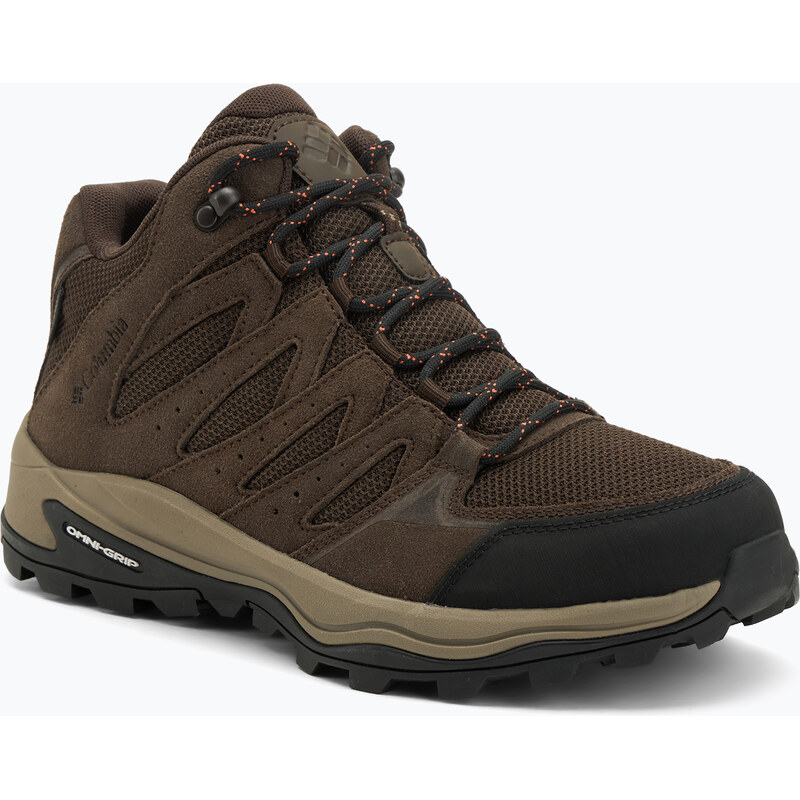 Pánské trekové boty Columbia Redmond IV Mid Wp cordovan/tangy