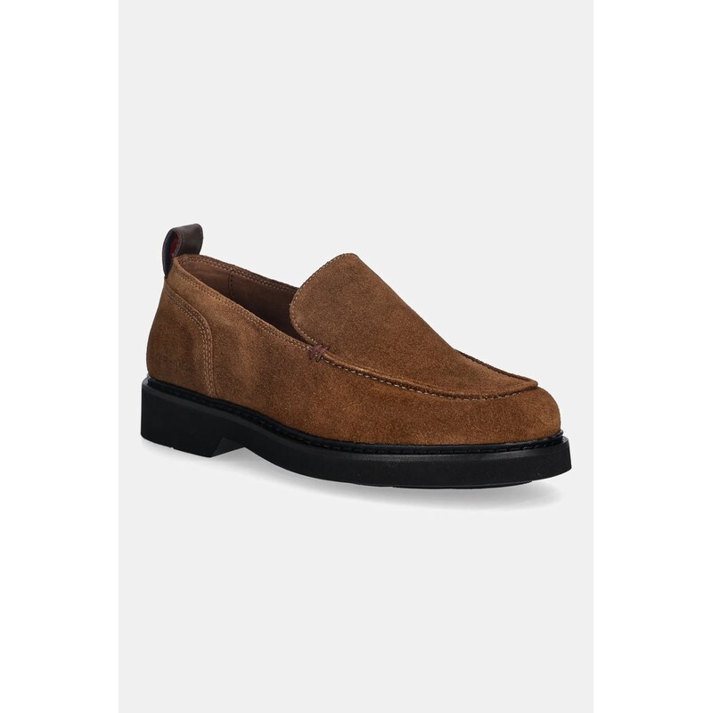 Tommy Hilfiger Semišové mokasíny Tommy Hilfiger HILFIGER ULTRA