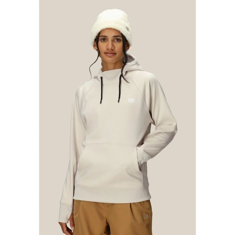 MMIKINA 686 Bonded Fc Puover Hoody WMS - béžová -
