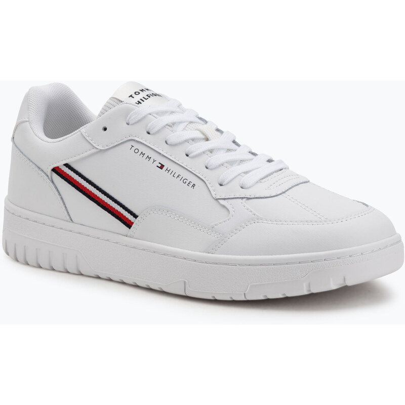 Pánské boty Tommy Hilfiger Basket Core Stripes white