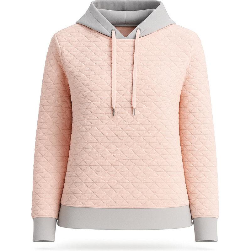 Calvin Klein dámská mikina Performance s kapucí pink VELIKOST S