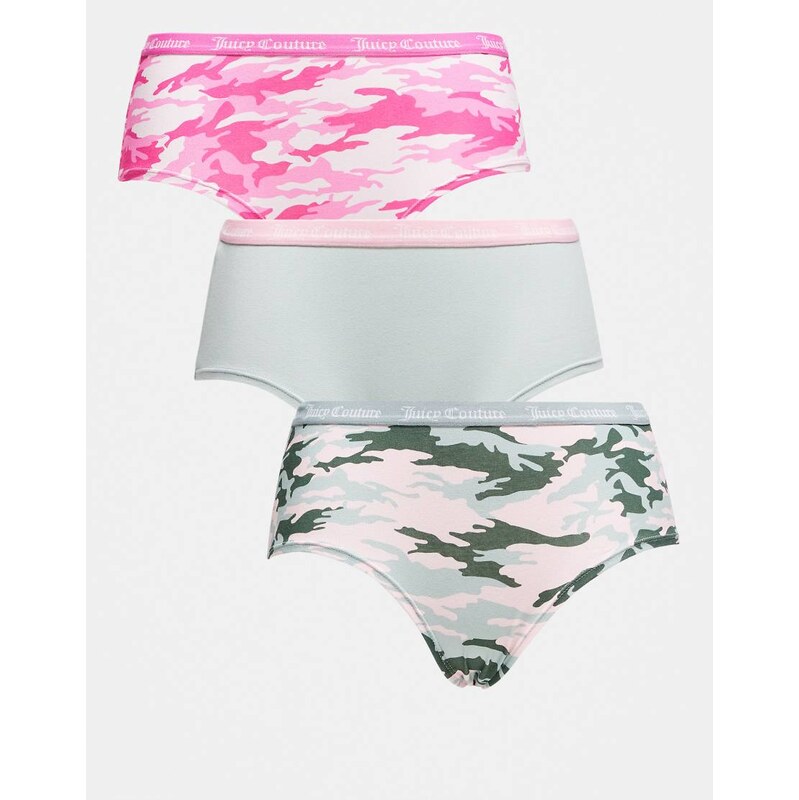 Juicy Couture 3 pack short/brief in multi 110584541