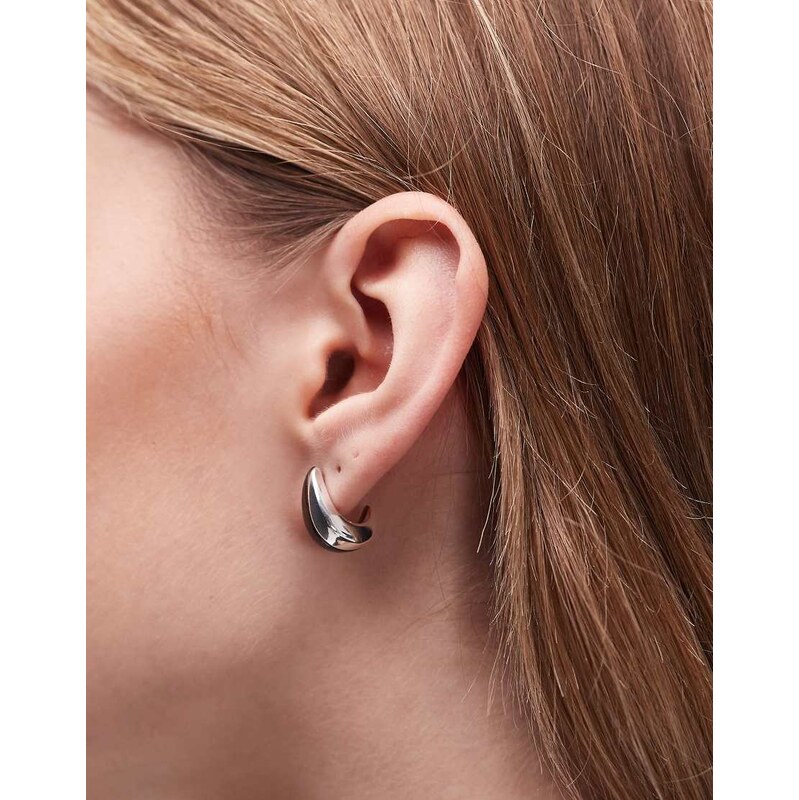 & Other Stories teardrop stud earrings in emerald and gold-Multi 110584761