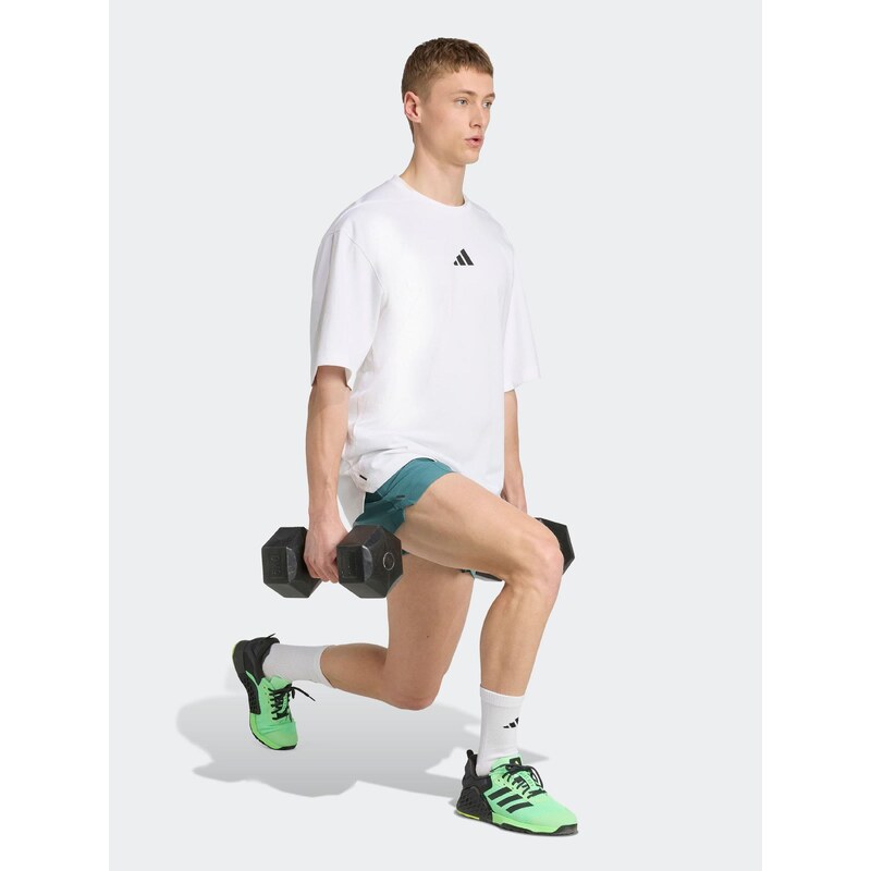 ADIDAS PERFORMANCE Funkční tričko 'Power' černá / bílá