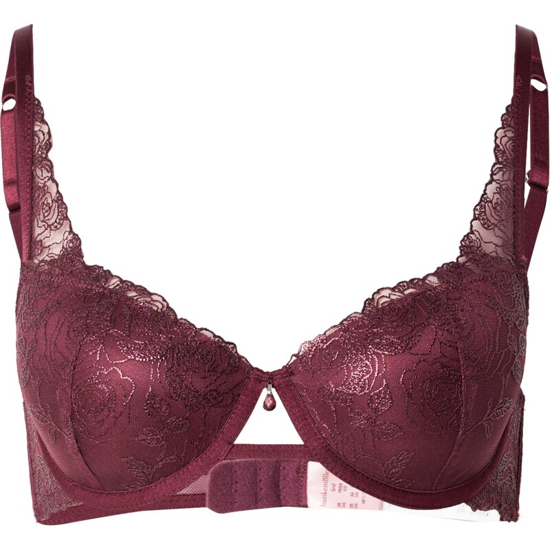 Hunkemöller Podprsenka Hollie bordó 110590742