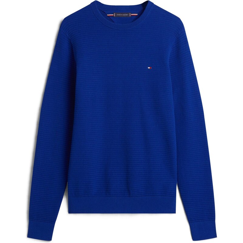 TOMMY HILFIGER Svetr 'SEASONAL' modrá