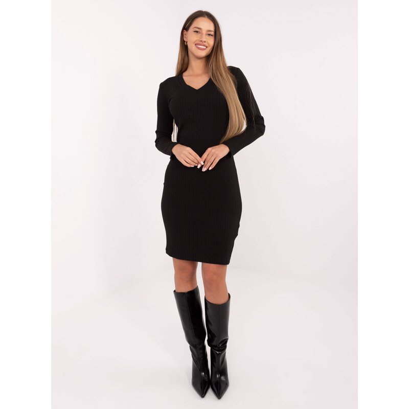 RUE PARIS Dress-RV-SK-A1050.08-black