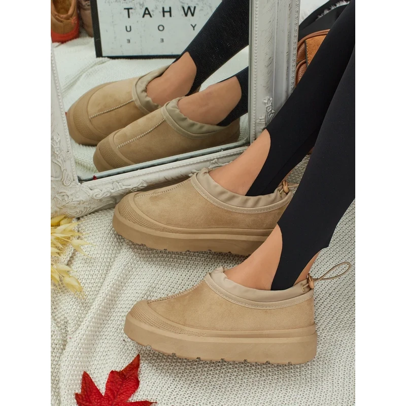 Resti Flora Beige Leather Womens Sneakers Comfortable for