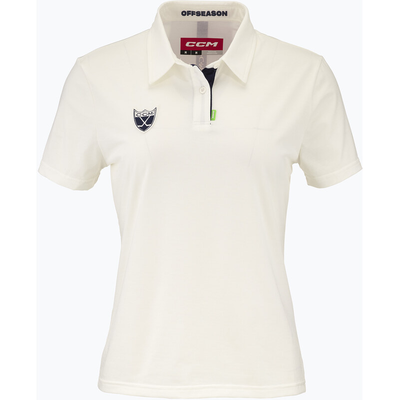 Dámské polo tričko CCM Golf Polo white