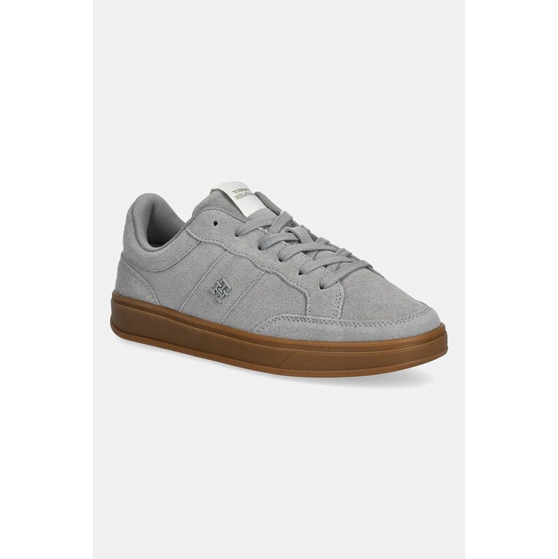 Tommy Hilfiger Semišové tenisky Tommy Hilfiger TH HERITAGE COURT