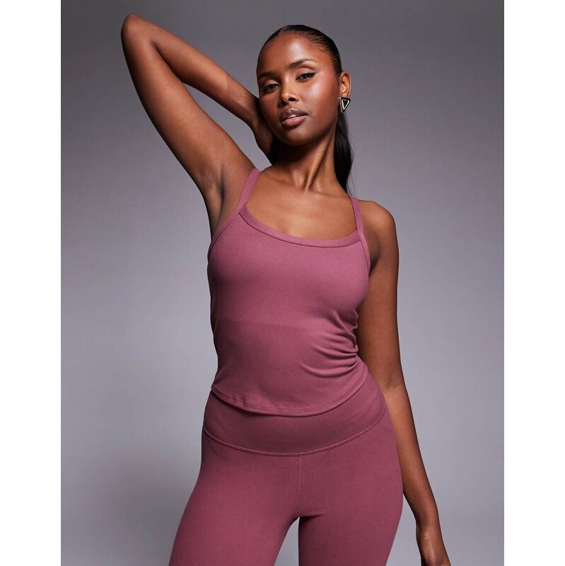 Puma Train all day 2 in 1 tank top in pink-Purple 110697258