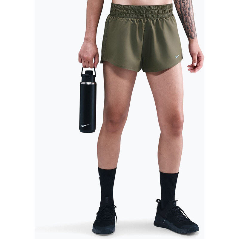 Dámské šortky Nike One Dri-Fit 3 medium olive