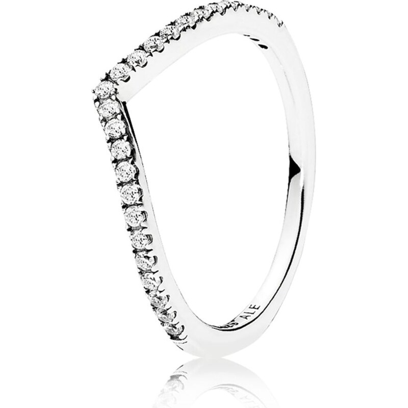 PANDORA stříbrný prsten Třpytivé přání 92572238