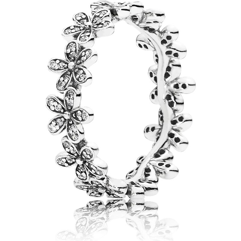 PANDORA prsten Oslňující sedmikrásky 92572253
