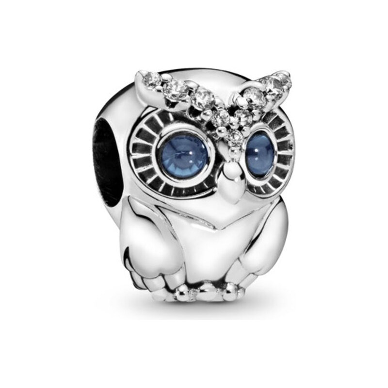 PANDORA přívěsek Zářivá sova 92572279