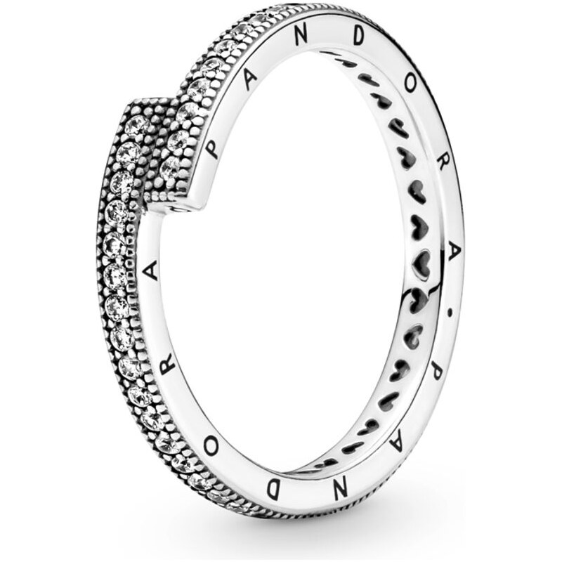 PANDORA Překrývající prsten třpytivý 92572383