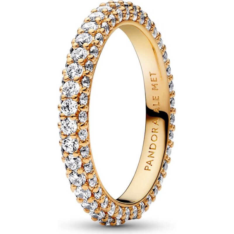 PANDORA prsten Pandora Timeless s jednou řadou pavé 92572556