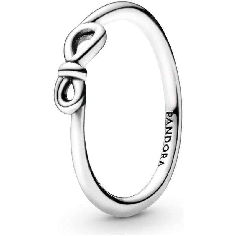 PANDORA stříbrný prsten Uzel nekonečna 92658225