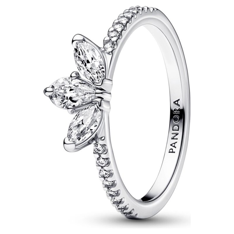 PANDORA prsten Třpytivý shluk rostlin 92658455