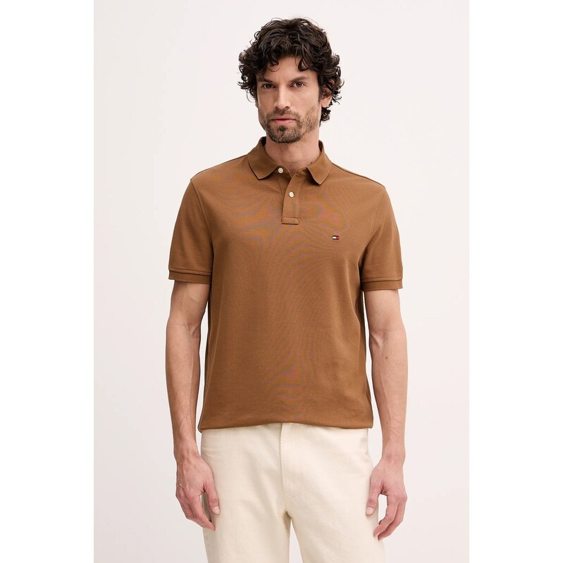 Tommy Hilfiger polo pánské bavlněné s elastanem