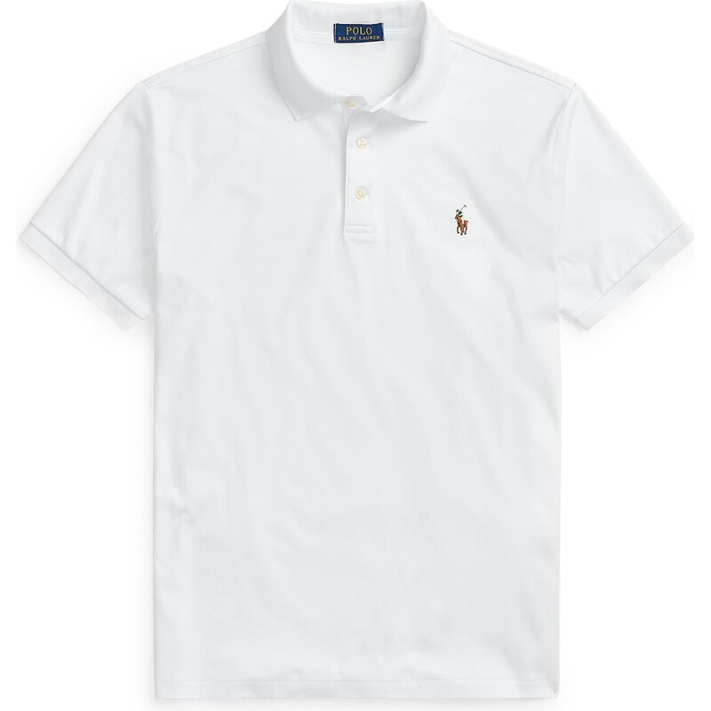 Polo Ralph Lauren Tričko béžová / hnědá / zelená / bílá