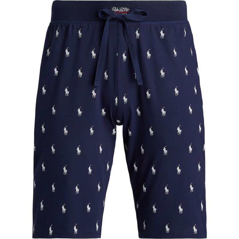Polo Ralph Lauren Pyžamové kalhoty noční modrá / bílá