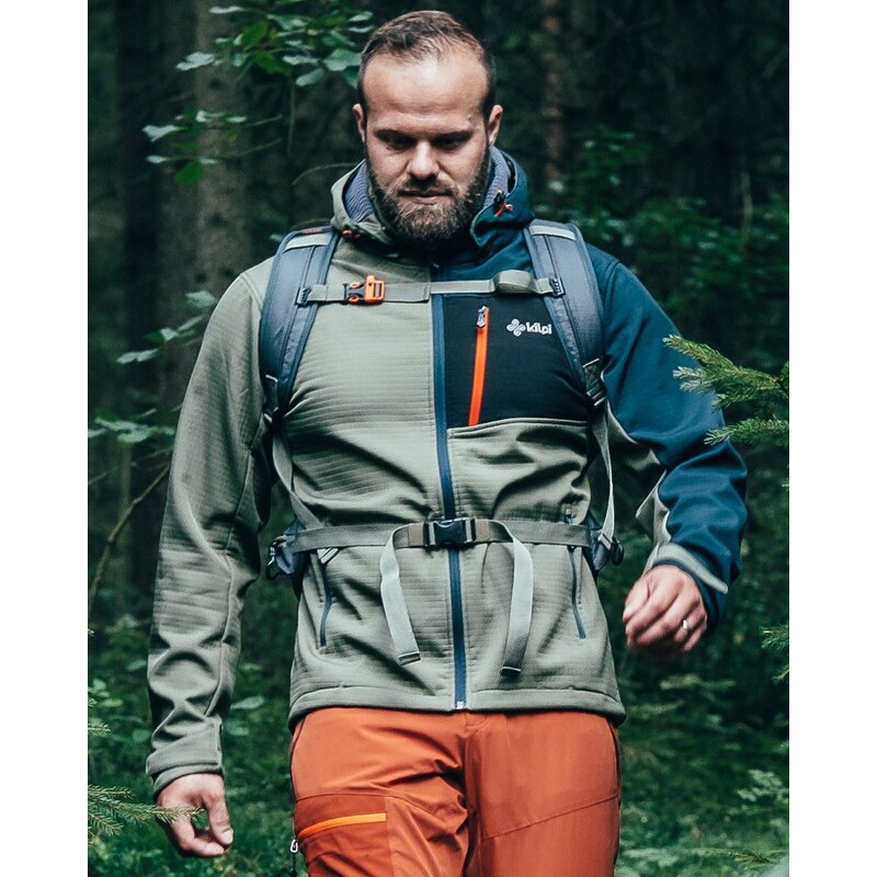 Pánská softshellová bunda KILPI Ontavio khaki