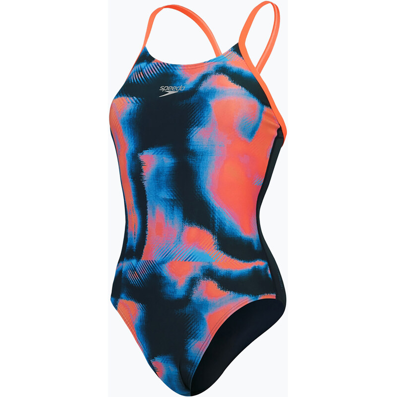 Dámské jednodílné plavky Speedo Allover Fixed Crossback true