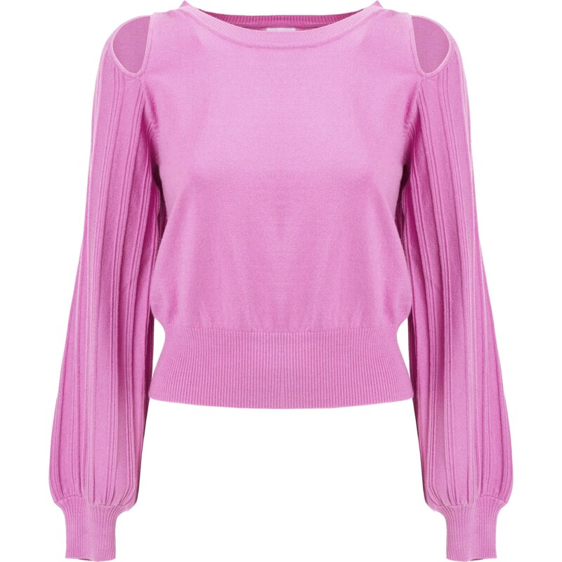 Influencer Svetr pink 110615623
