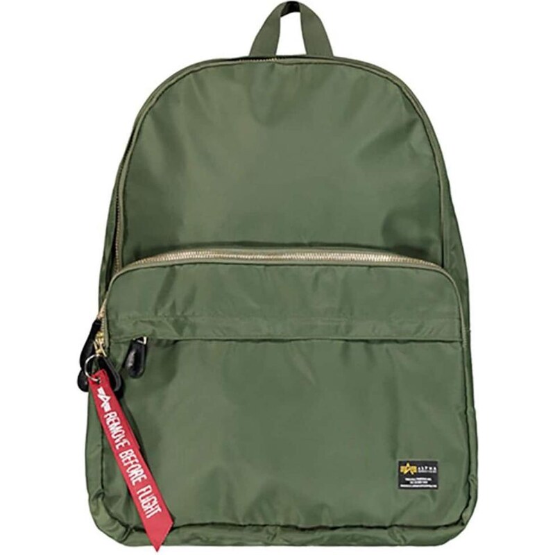 ALPHA INDUSTRIES Batoh Crew zelená 110615737
