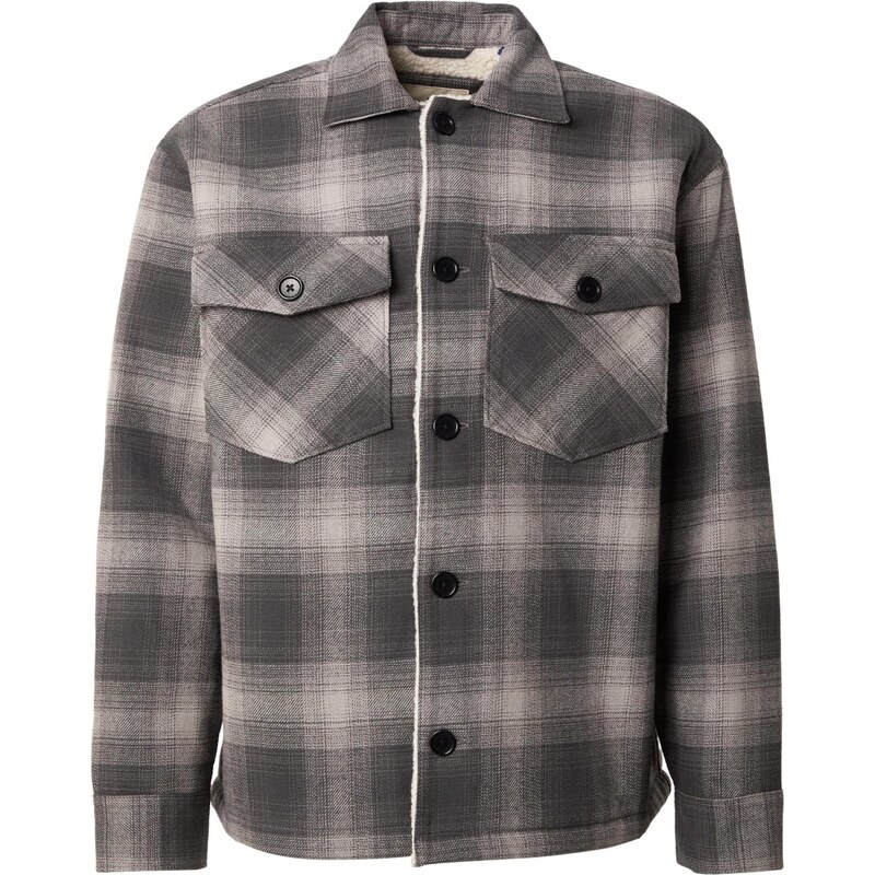 Jack & Jones Premium Přechodná bunda JPRBLURAYLE šedá / tmavě
